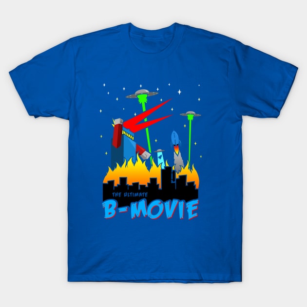 The Ultimate B-Movie T-Shirt by AngoldArts